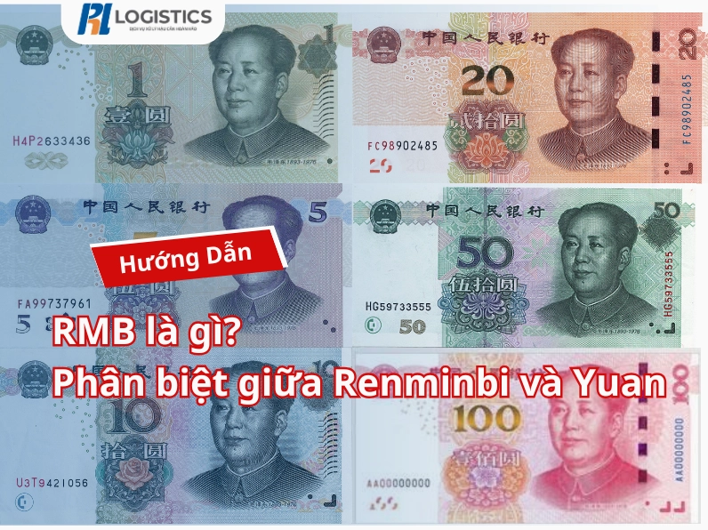 Phân biệt RMB và Yuan