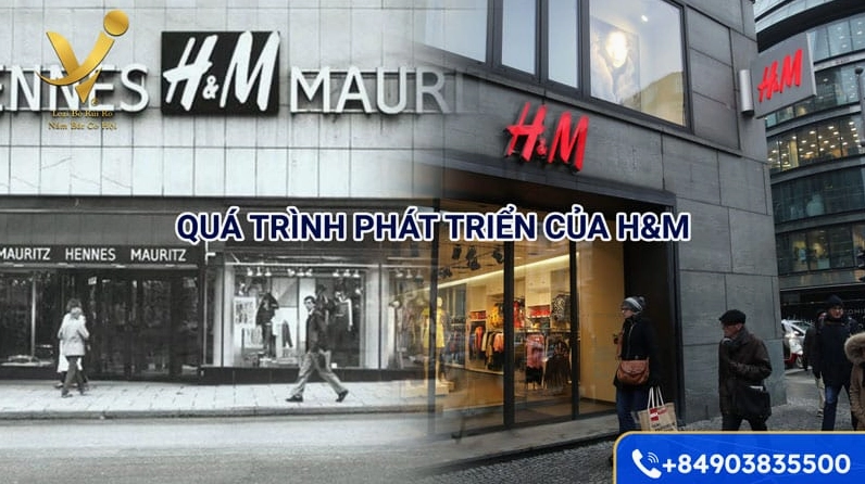 Quá trình phát triển của thương hiệu H&M