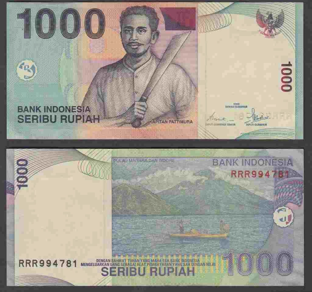 Quầy đổi tiền tại Indonesia