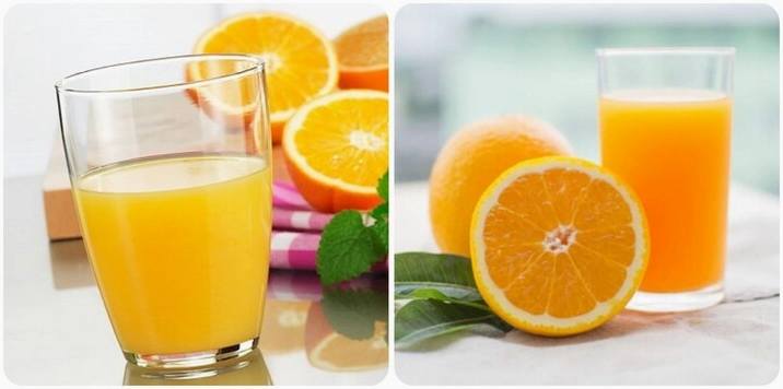 Quy trình vắt cam tươi lấy nước