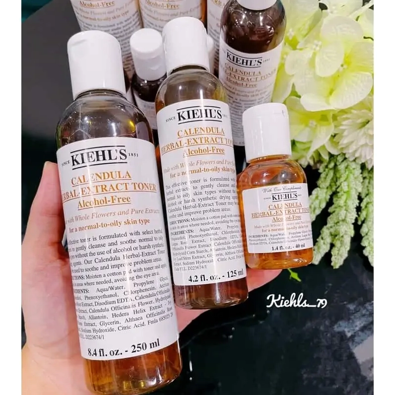 Sản phẩm toner hoa cúc Kiehl's