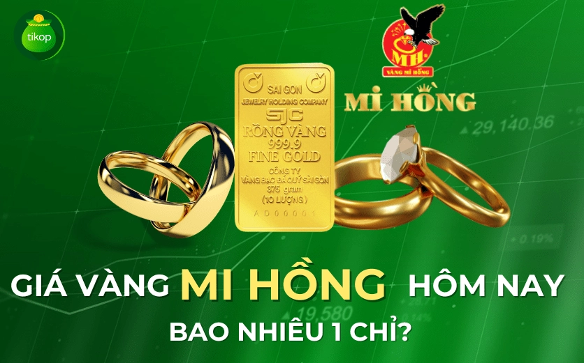 So sánh giá vàng Mihong SJC với các loại vàng khác