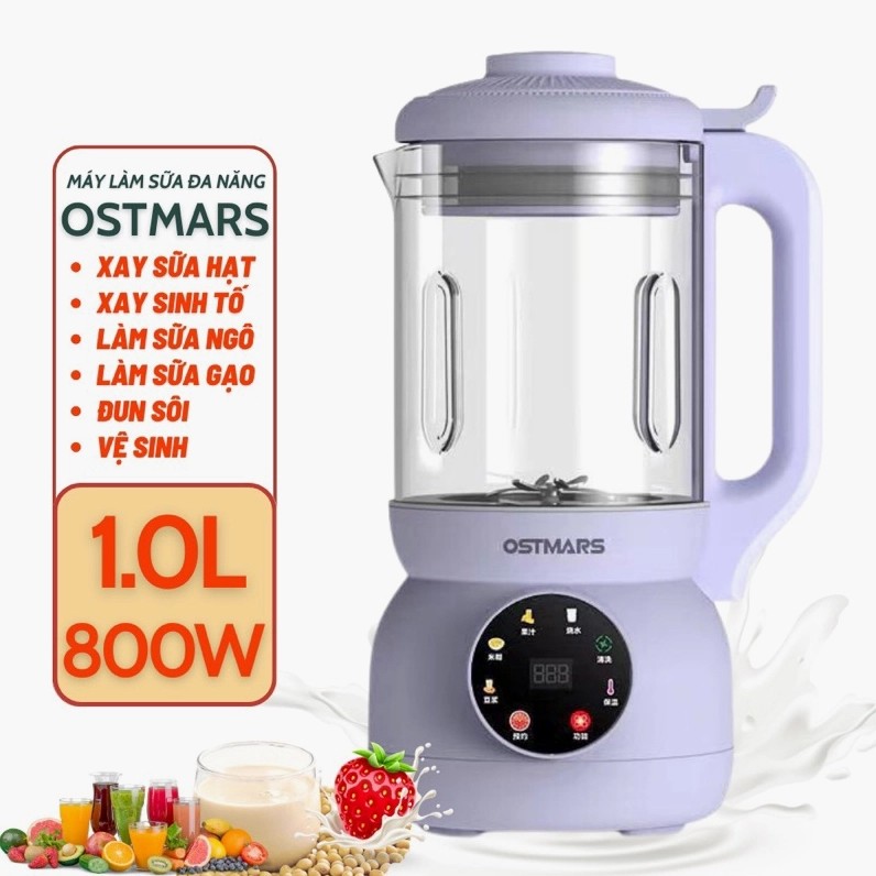 So sánh máy làm sữa hạt Ostmars với các thương hiệu khác