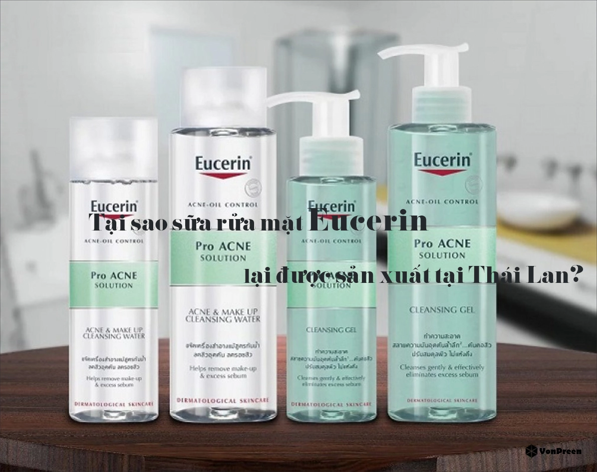 Sữa rửa mặt Eucerin