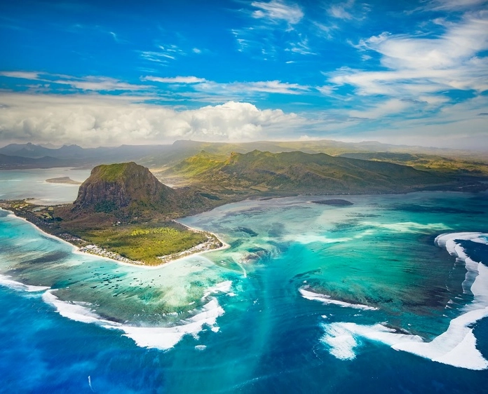 Thác nước tại Mauritius