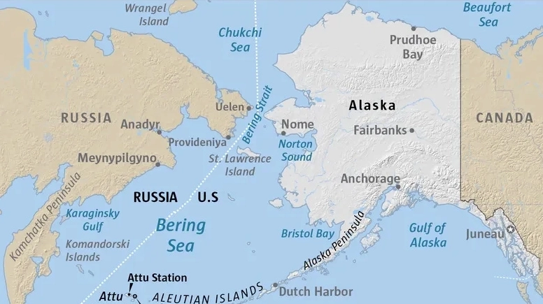Thành phố Juneau nhìn từ trên cao
