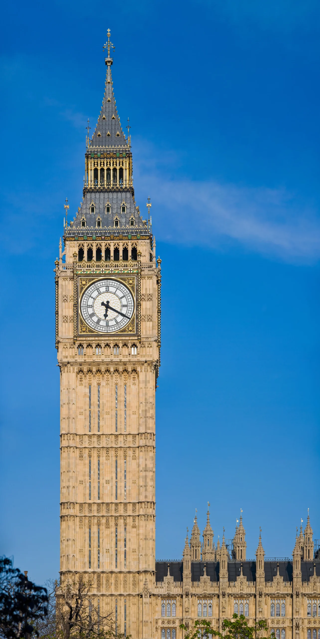 Tháp Elizabeth (Big Ben) về đêm