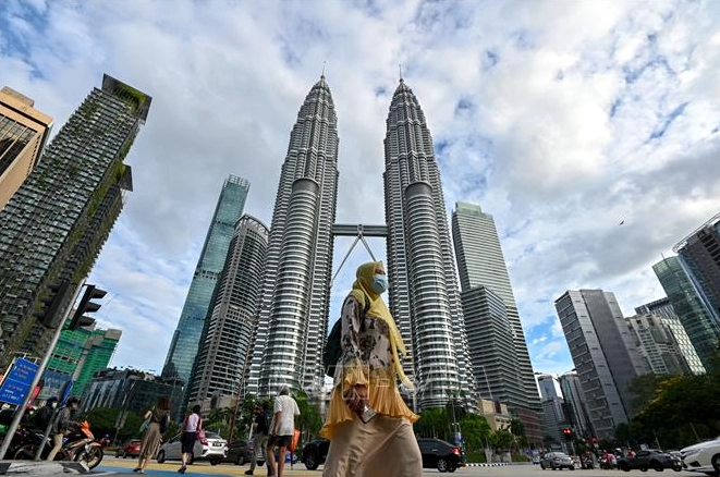 Tháp đôi Petronas biểu tượng của Kuala Lumpur