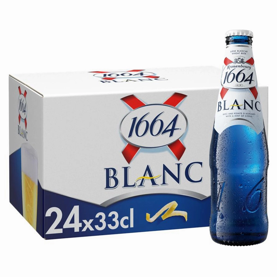 Thùng bia 1664 Blanc sang trọng