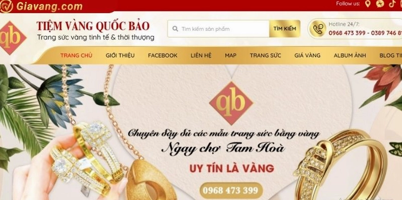 Tiệm vàng Quốc Bảo tại Biên Hòa