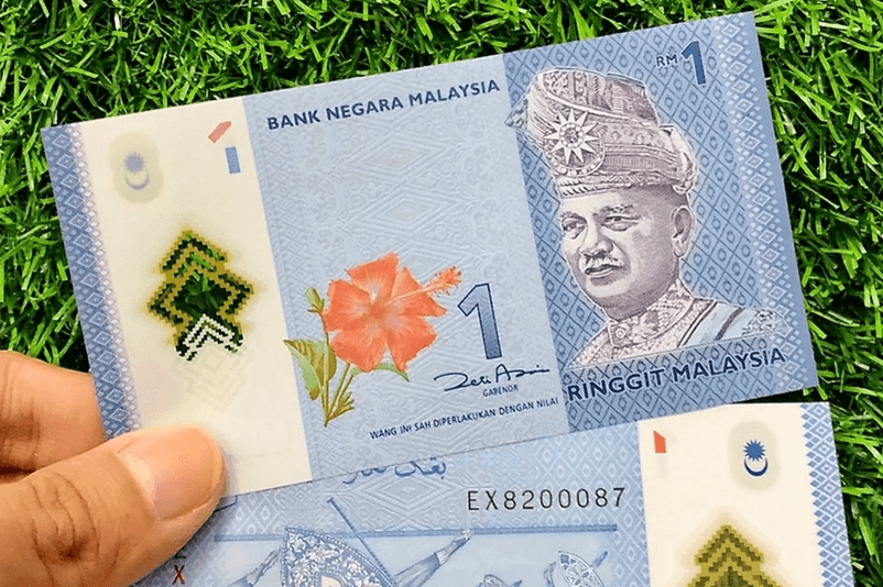 Tờ tiền Ringgit Malaysia mệnh giá 10 MYR