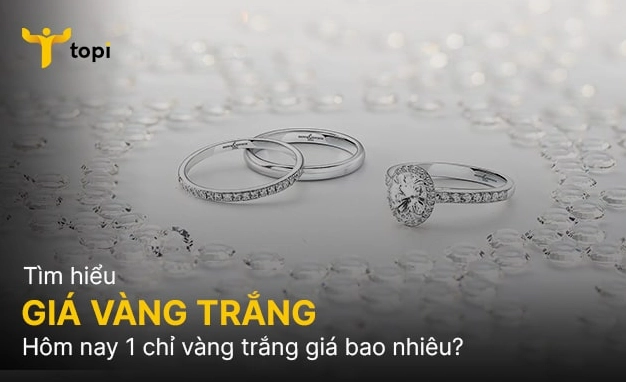 Trang sức vàng trắng PNJ cao cấp