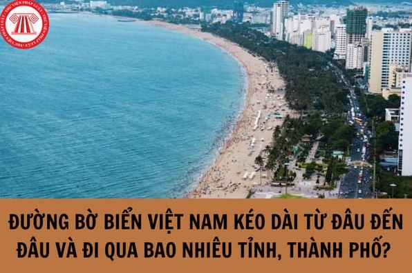 Đường bờ biển Việt Nam trải dài hình chữ S