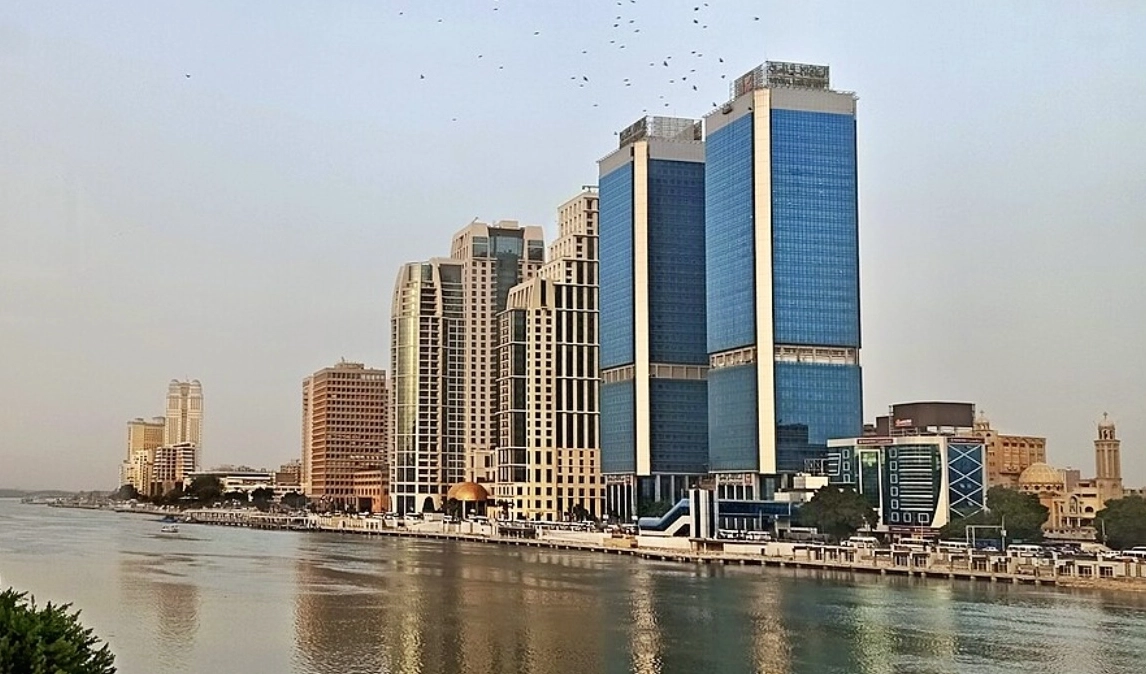 Đường chân trời Cairo hiện đại