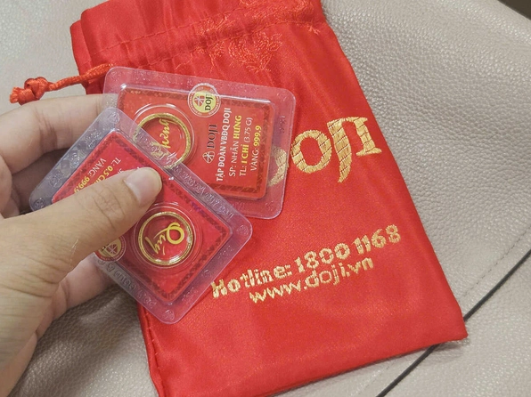Vàng Doji 9999 được bảo quản cẩn thận