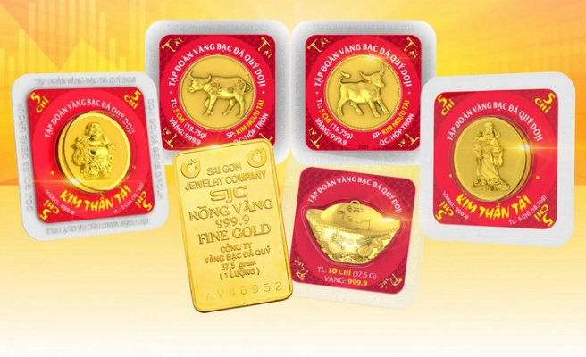 Vàng miếng Doji 1 chỉ chất lượng cao