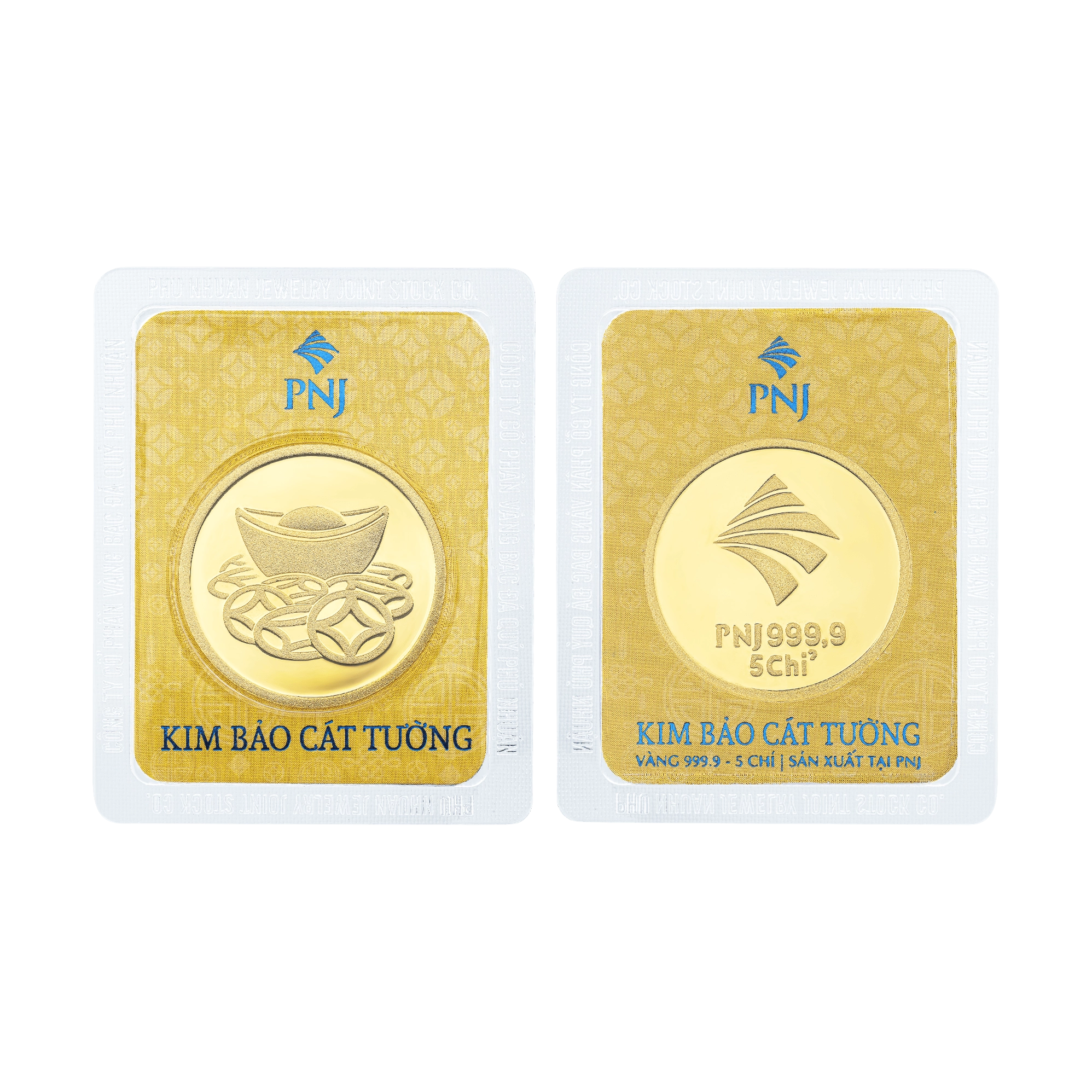Vàng Tài Lộc 5 chỉ 24K PNJ Kim Bảo Cát Tường