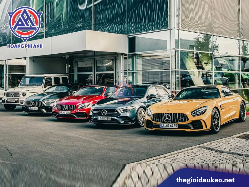 Xe Mercedes-Benz hiện đại