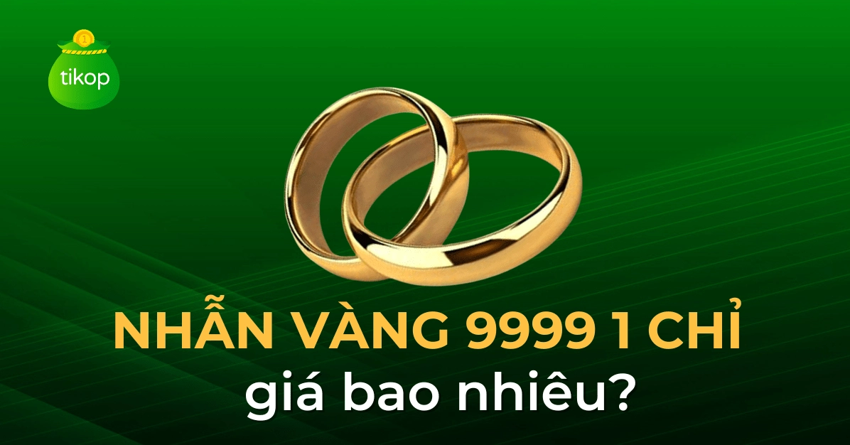 Đa dạng mẫu mã nhẫn vàng 9999