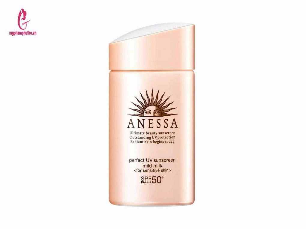 Anessa Perfect UV Sunscreen Skincare Milk màu vàng