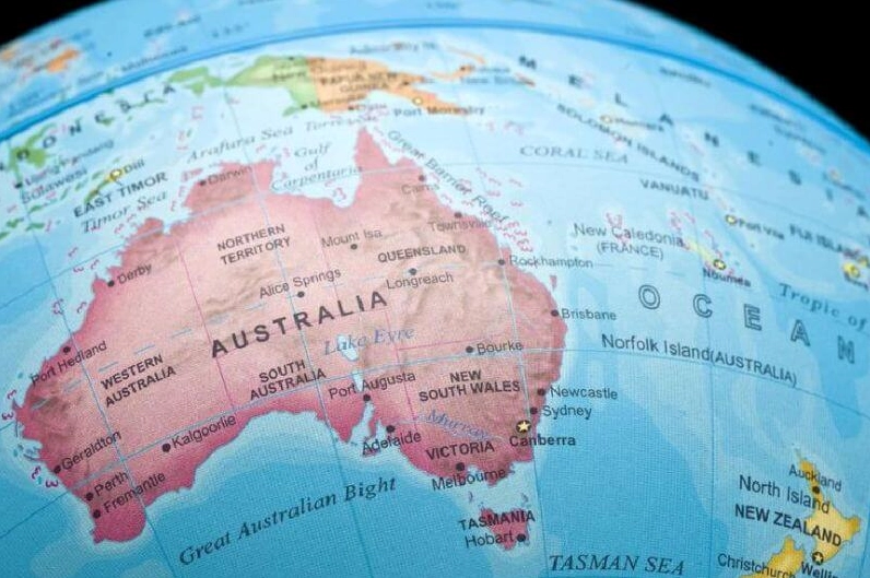 Bản đồ chỉ vị trí New Zealand trong Châu Đại Dương