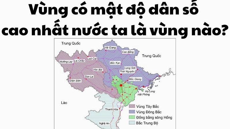 Bản đồ mật độ dân số Việt Nam
