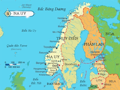 Bản đồ Na Uy