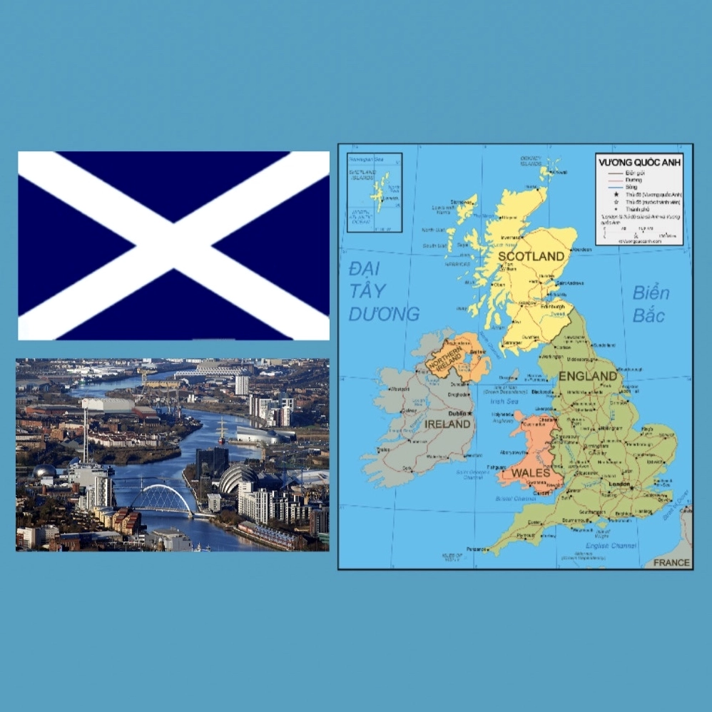 Bản đồ Scotland và vị trí địa lý