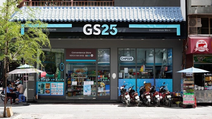 Bên trong cửa hàng GS25