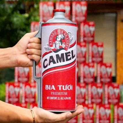 Bia tươi Camel Premium Đức