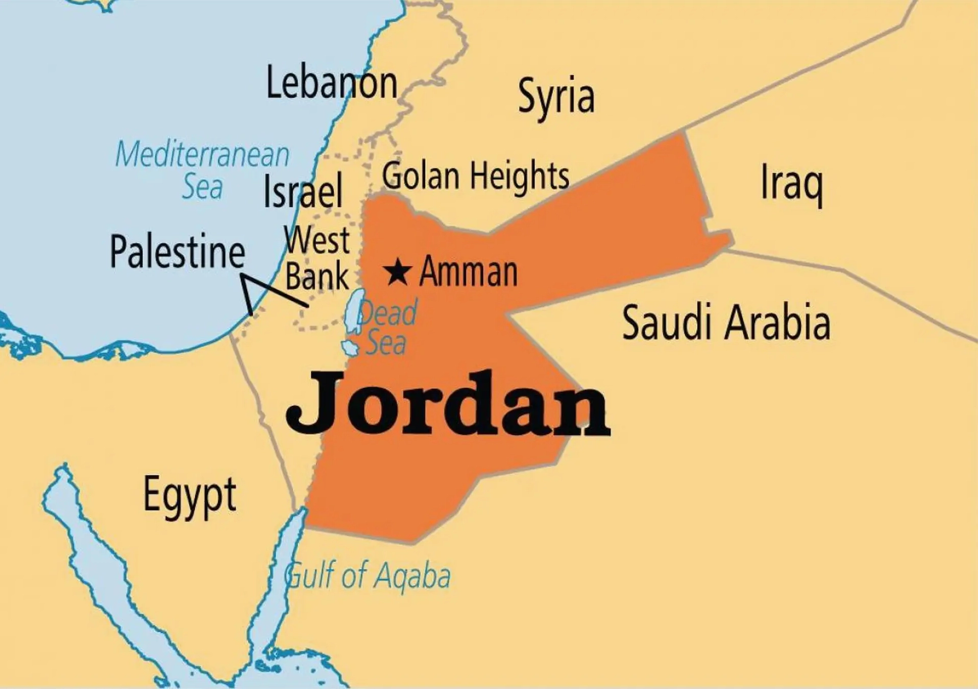 Biển Chết, một điểm đến nổi tiếng ở Jordan