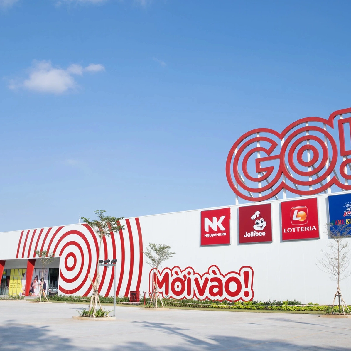 Biển hiệu siêu thị GO!