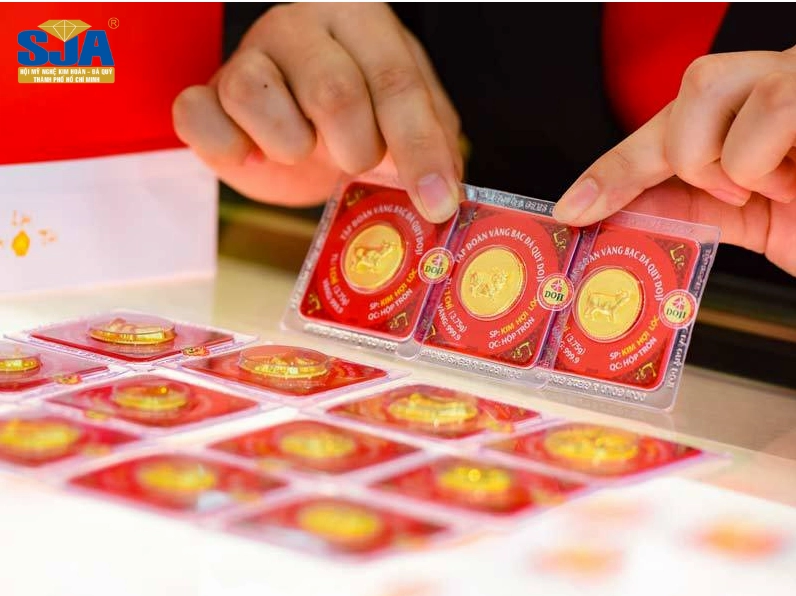 Biểu đồ giá vàng 5 phân
