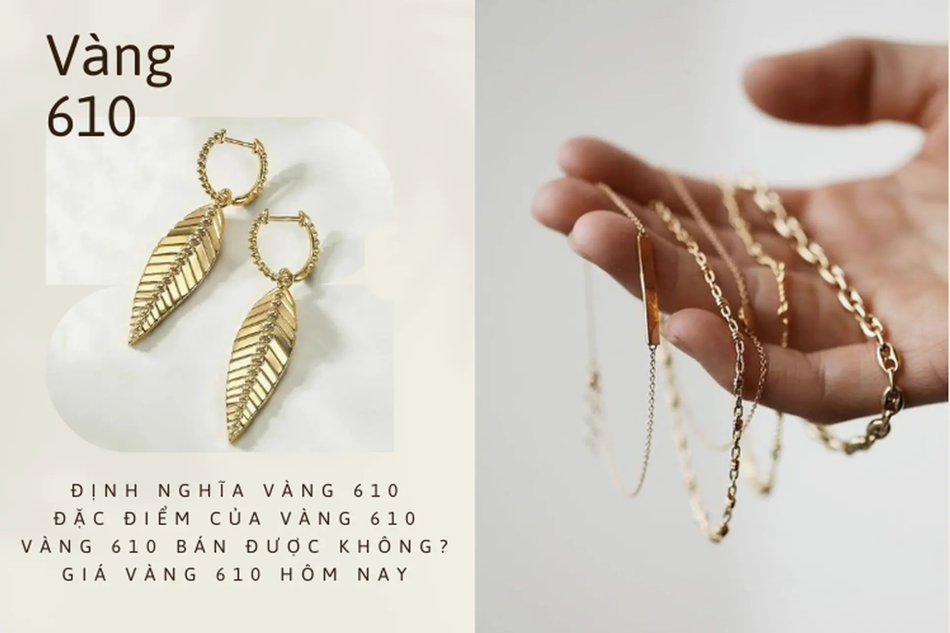 Biểu đồ giá vàng 610 biến động theo thời gian