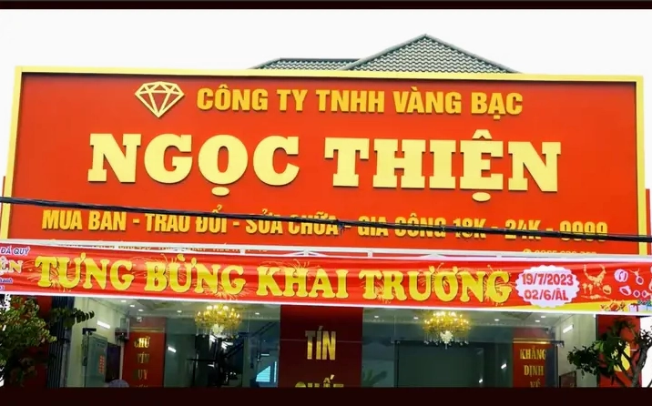 Biểu đồ giá vàng 97 Ngọc Thiện hôm nay