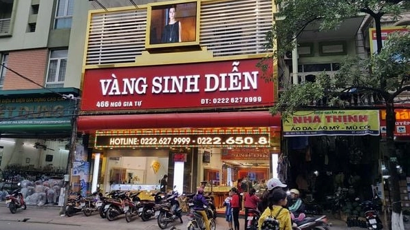 Biểu đồ giá vàng biến động