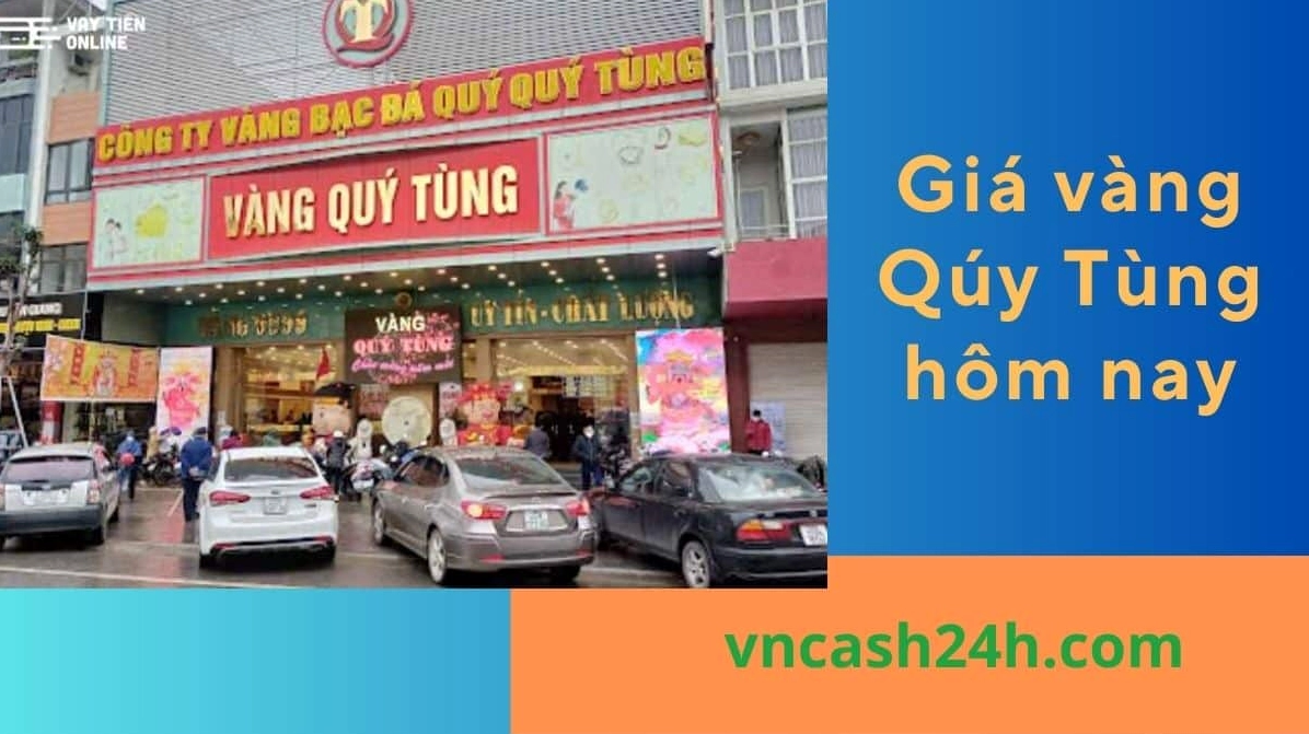 Biểu đồ giá vàng theo thời gian thực tại Quý Tùng