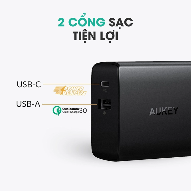 Bộ sạc nhanh Aukey