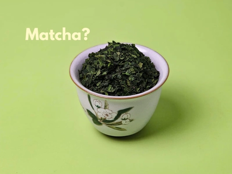Bột matcha màu xanh ngọc bích
