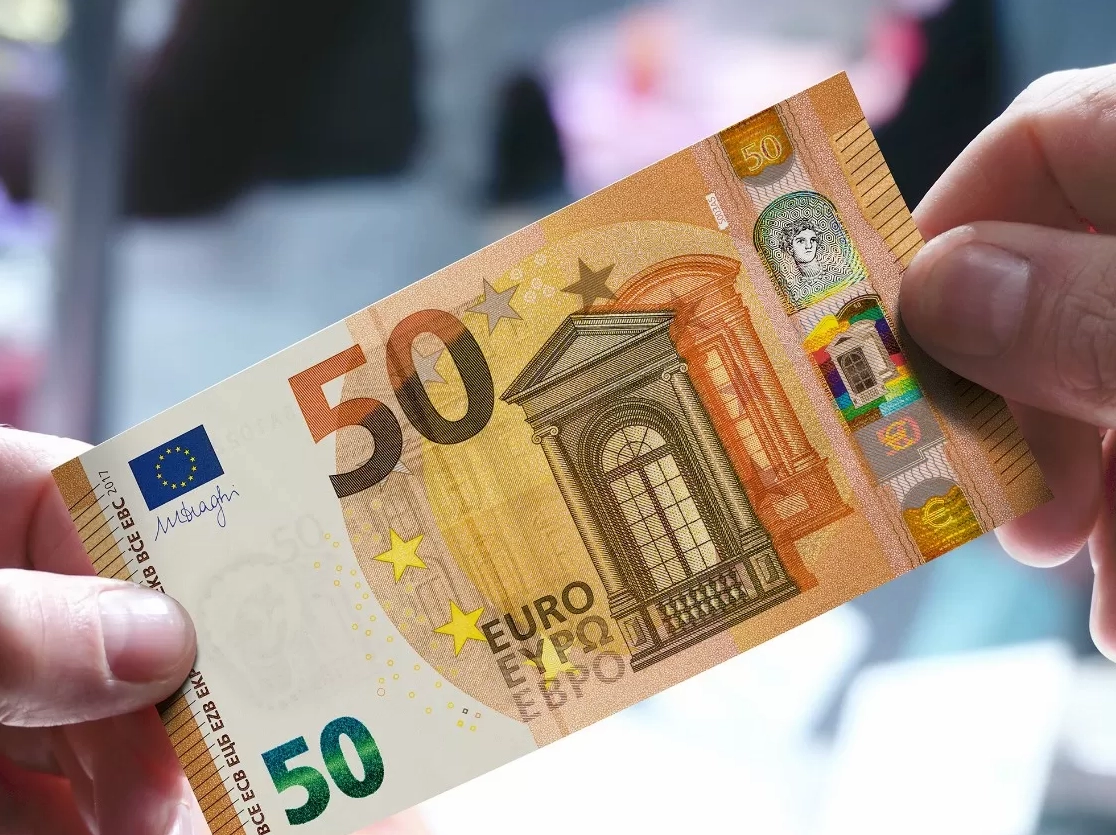 Các loại tiền giấy Euro
