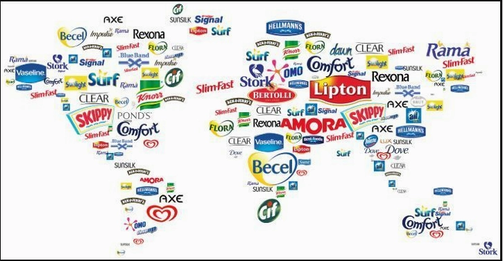 Các sản phẩm đa dạng của Unilever