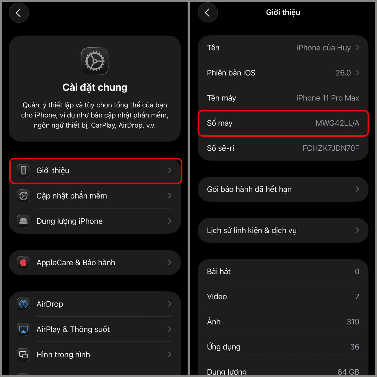 Các thế hệ iPhone qua các năm