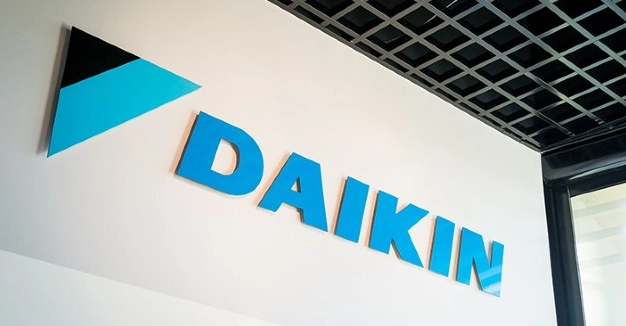Cận cảnh chi tiết một bộ phận của máy điều hòa Daikin