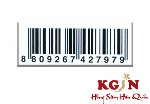 Cận cảnh mã vạch sản phẩm