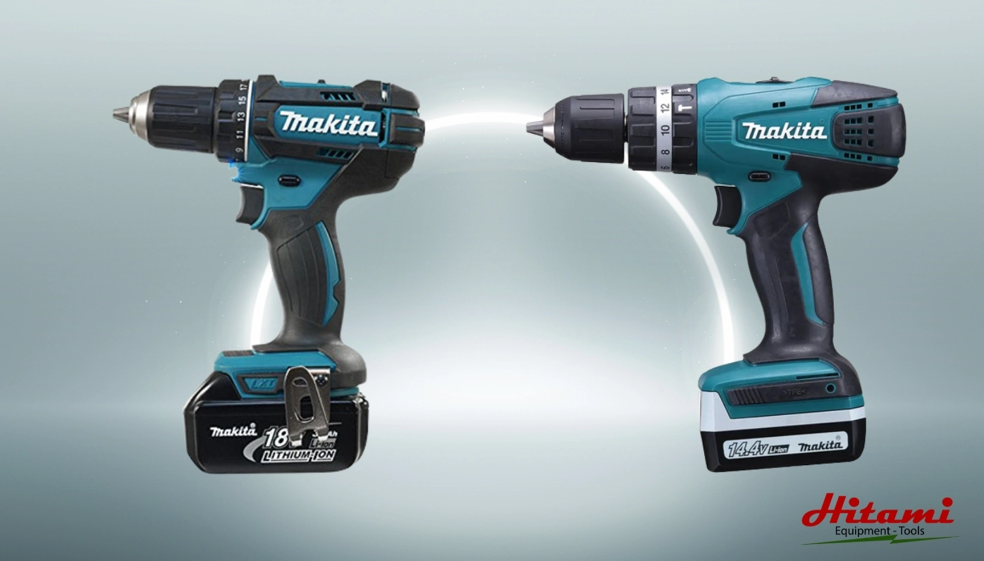 Cận cảnh máy khoan Makita