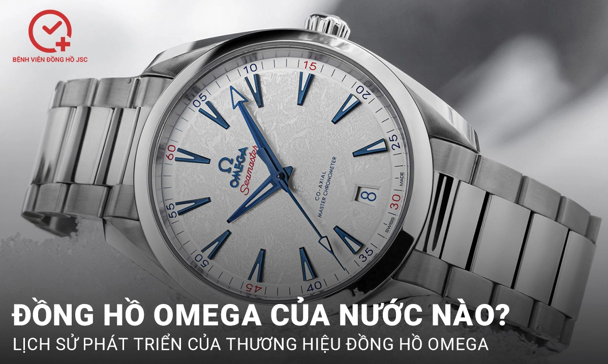 Cận cảnh đồng hồ Omega thanh lịch