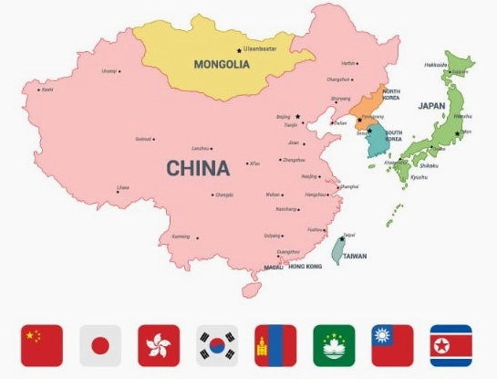 Cảnh quan đô thị hiện đại ở Đông Á