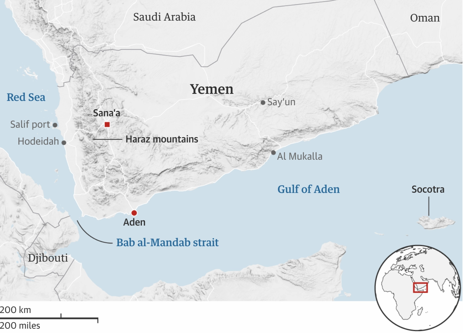 Cảnh quan thành phố cổ ở Yemen
