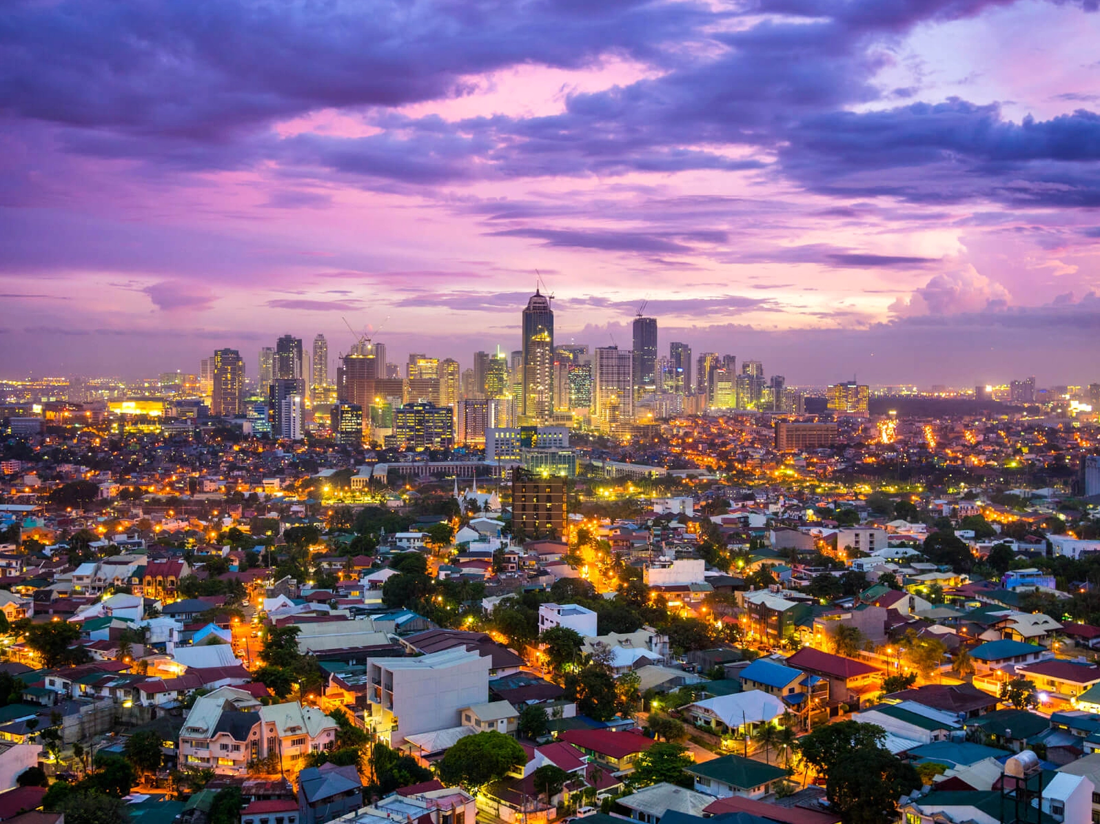 Cảnh quan thành phố Manila