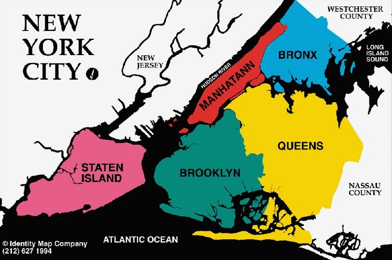 Cảnh quan thành phố New York về đêm